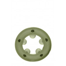 Ерекційне кільце із вбудованими магнітами Seven Creations Magnetic Cockring сіре