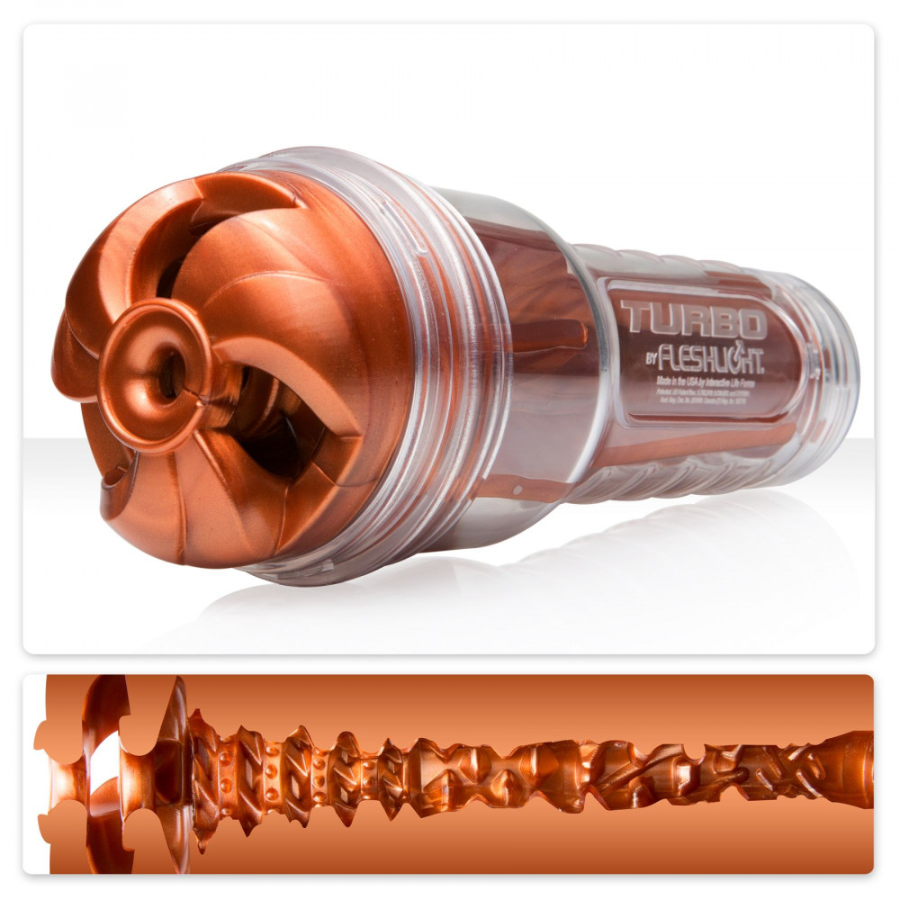Другие мастурбаторы - Мастурбатор Fleshlight Turbo Thrust Copper