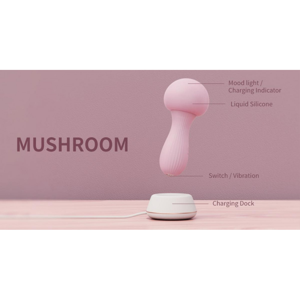  - Клиторальный стимулятор в форме гриба OTOUCH - Mushroom Siliconen 8