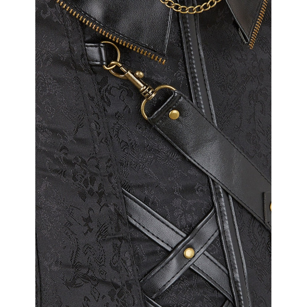 Різне - Корсет Star Night 14 Soft Steel Bones чорний, XS 6