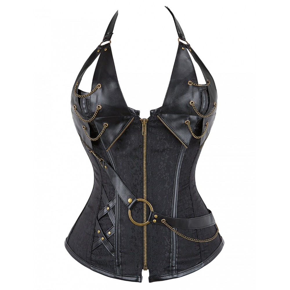 Різне - Корсет Star Night 14 Soft Steel Bones чорний, XS 3