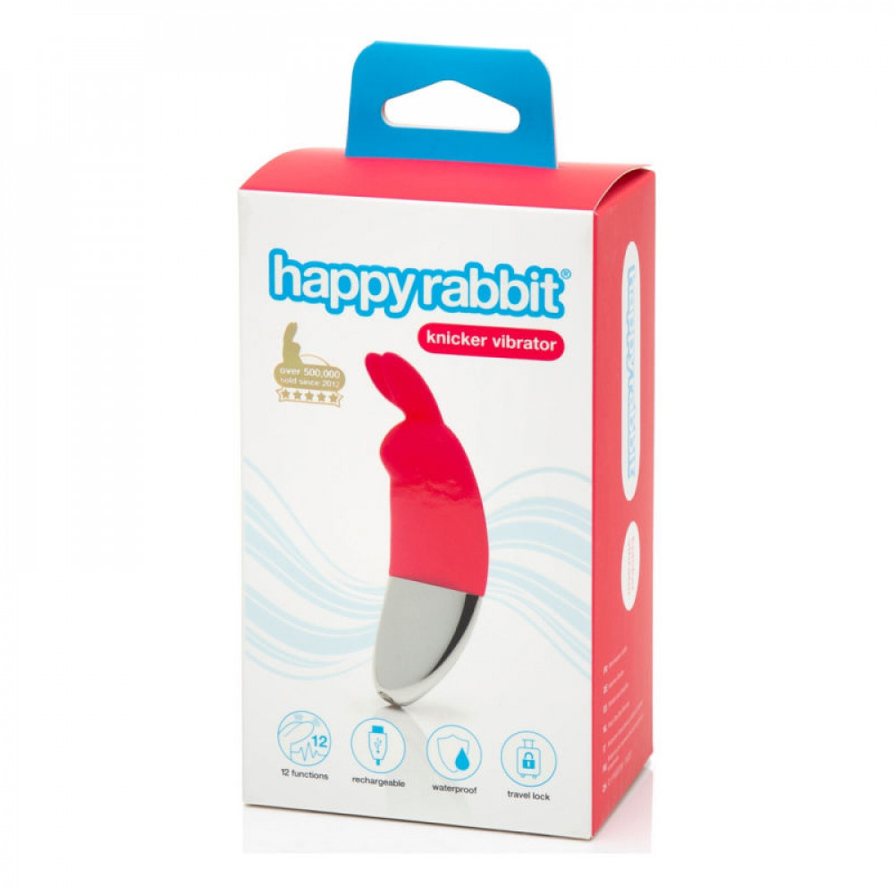 Вибропули и мини-вибраторы - Мини вибратор Happy Rabbit Rechargeable Panty Vibrator 3