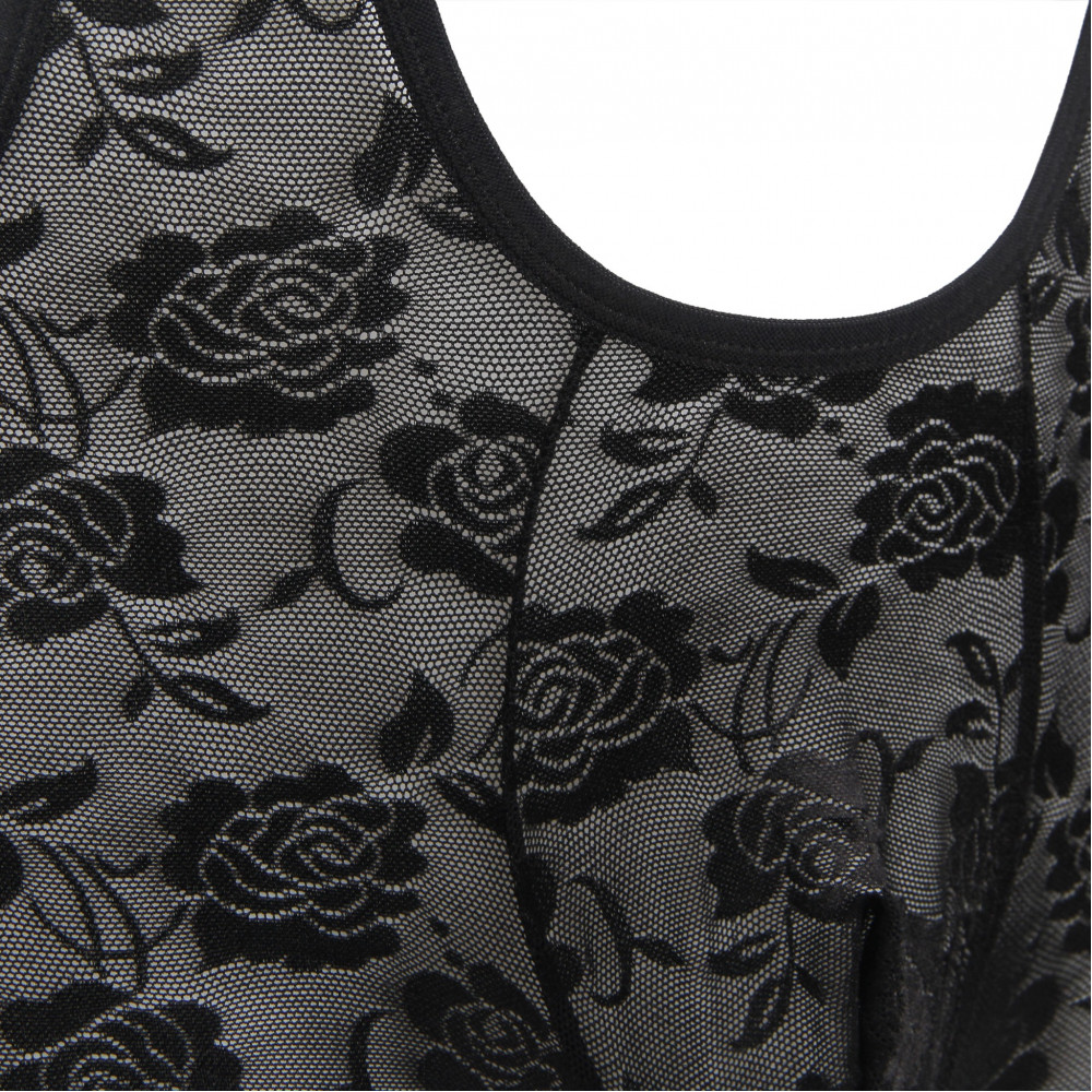 Різне - Чоловічий комбінезон-шорти Star Night мереживний, чорний, M 7