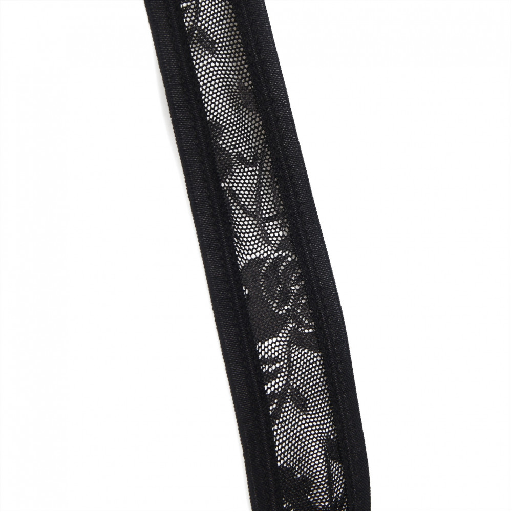 Різне - Чоловічий комбінезон-шорти Star Night мереживний, чорний, M 8