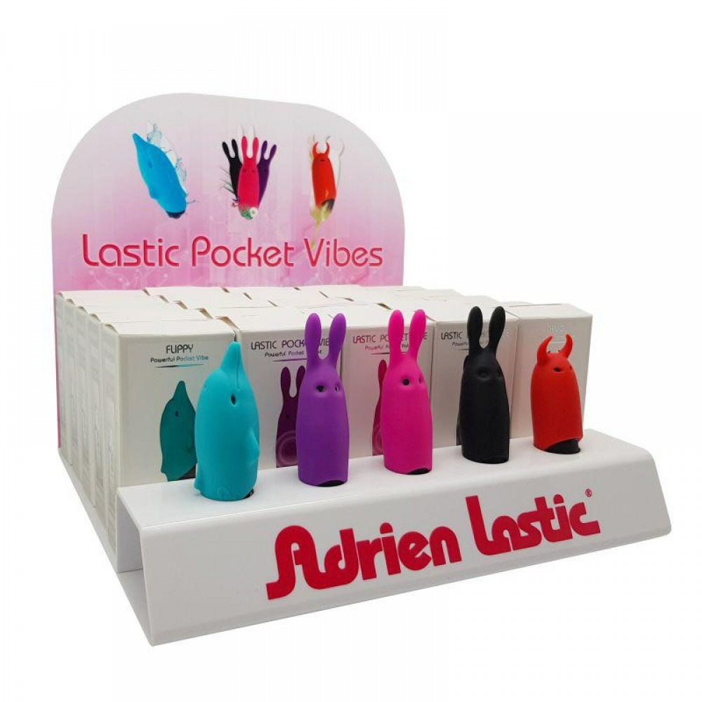 Секс игрушки - Минивибратор Adrien Lastic Pocket Vibe Rabbit Purple 1