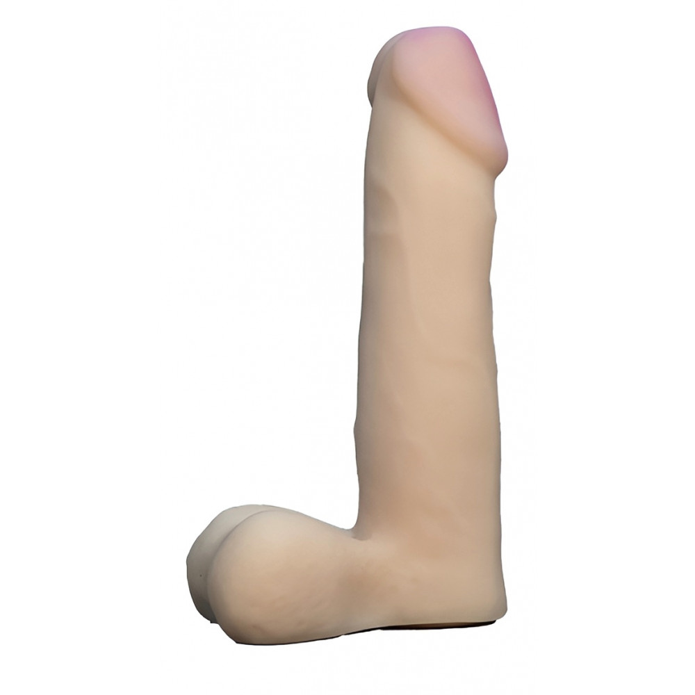 Разное - Насадка для страпона телесная EGZO Ciberskin NSTR19 ( 16,5 см х 3,7 см ) 2