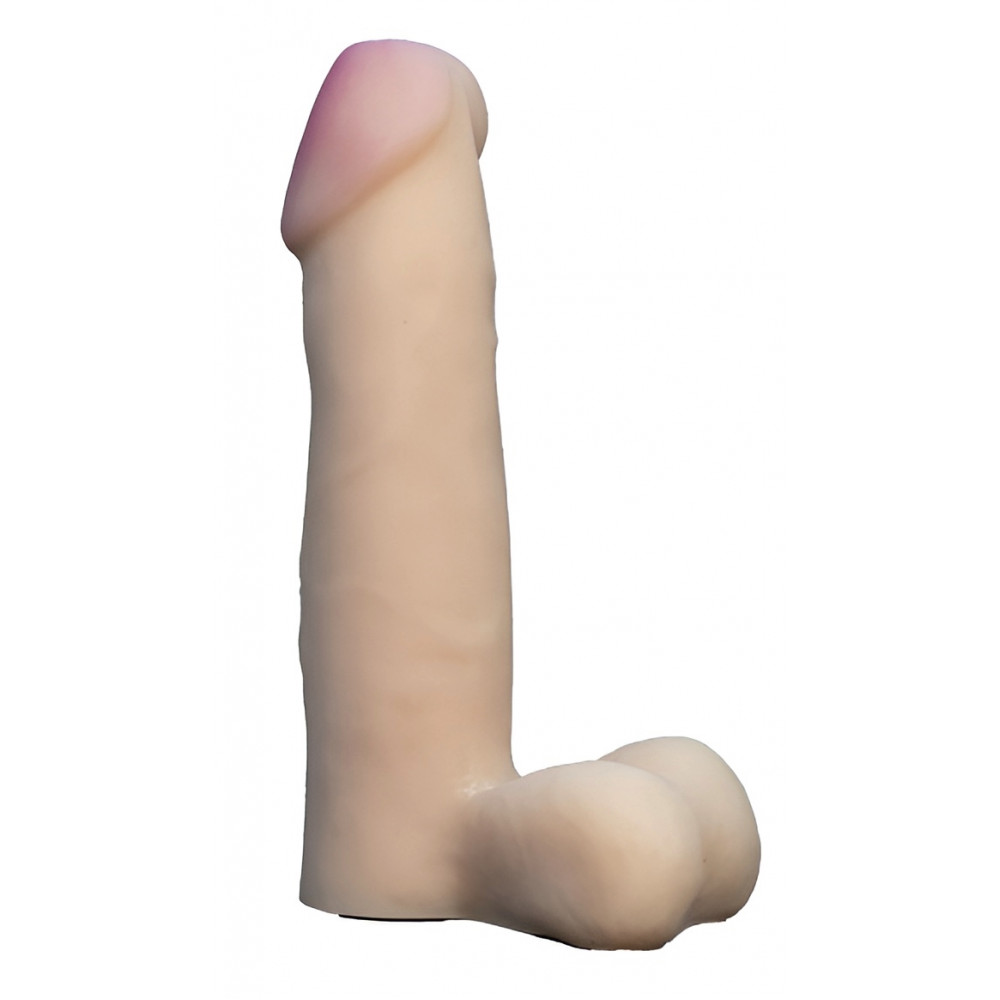 Разное - Насадка для страпона телесная EGZO Ciberskin NSTR19 ( 16,5 см х 3,7 см ) 1