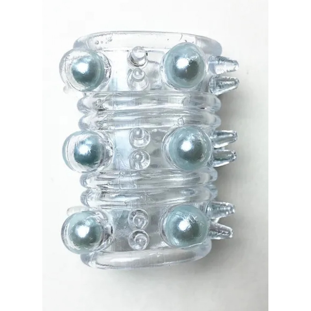 Разное - Насадка стимулирующая AR028-02 Grey, ( 1 шт )