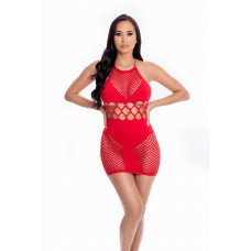 Платье с открытой спиной GIRL GONE BAD DRESS RED, OS