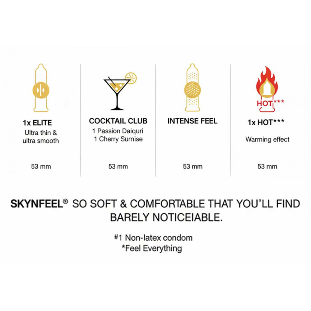 Презервативы - Презервативы SKYN 5 Senses+, 5 шт 3