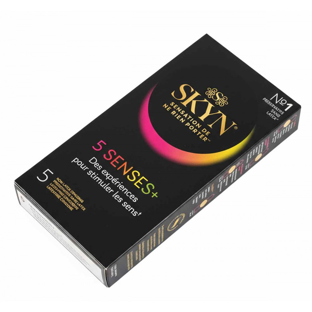 Презервативы - Презервативы SKYN 5 Senses+, 5 шт 1