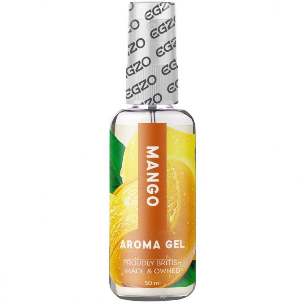 Разное - Съедобный гель-лубрикант EGZO Aroma Gel Mango со вкусом манго, 50 мл