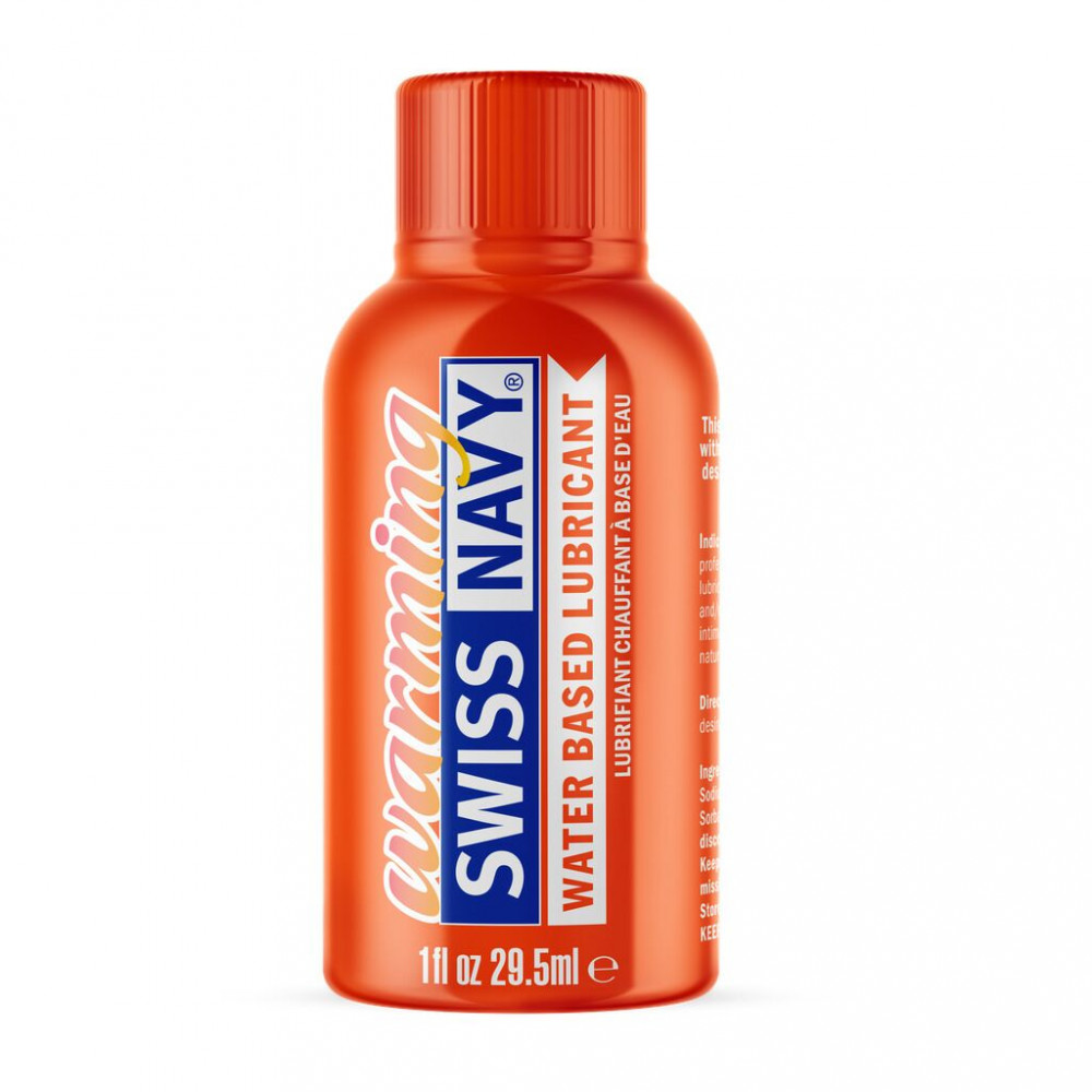 Смазки на водной основе - Разогревающий лубрикант на водной основе Swiss Navy Warming 29,5 мл