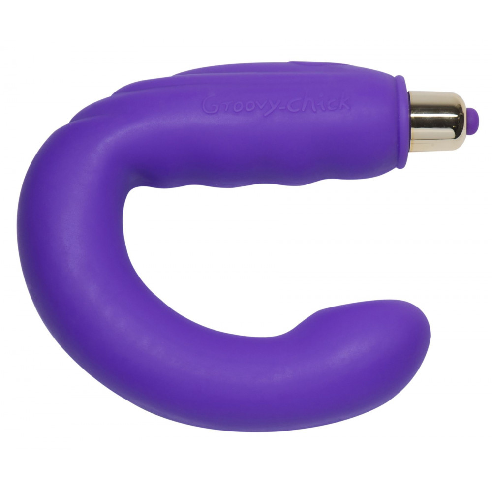 Клиторальный вибратор - Стимулятор клитора и точки G Rocks Off Groovy-Chick 7 Purple