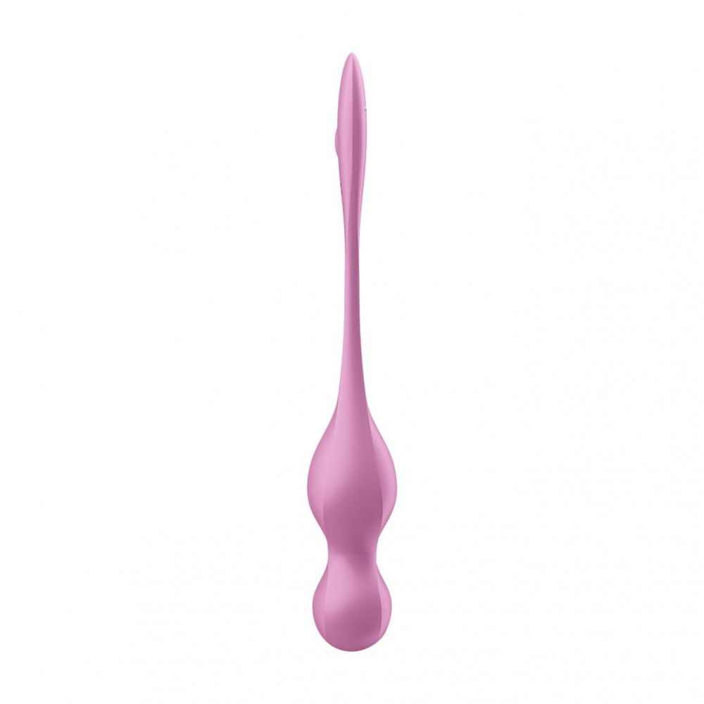 Вагинальные шарики - Вагинальные шарики с вибрацией Satisfyer Love Birds 1 Connect App Pink 1