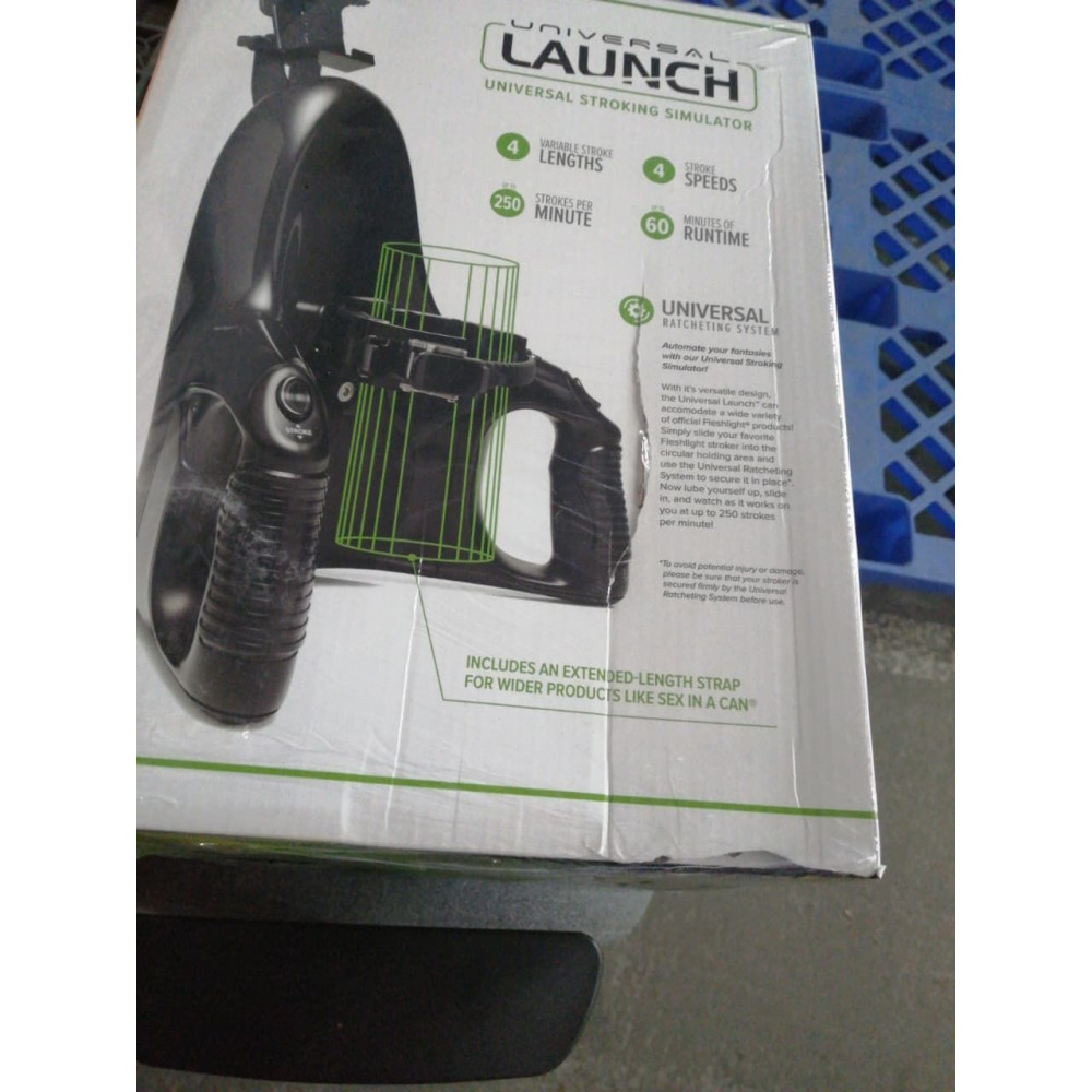Секс игрушки - Автоматическая секс-машина для мужчин Fleshlight Universal Launch (мятая упаковка!!!) 1