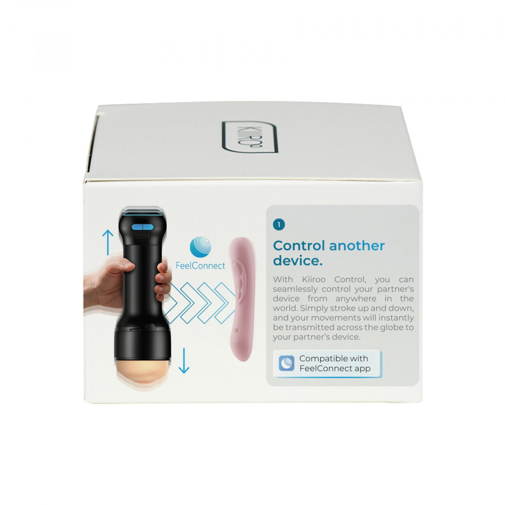 Мастурбаторы с вибрацией - Интерактивная насадка KIIROO Control для мастурбаторов KIIROO 6