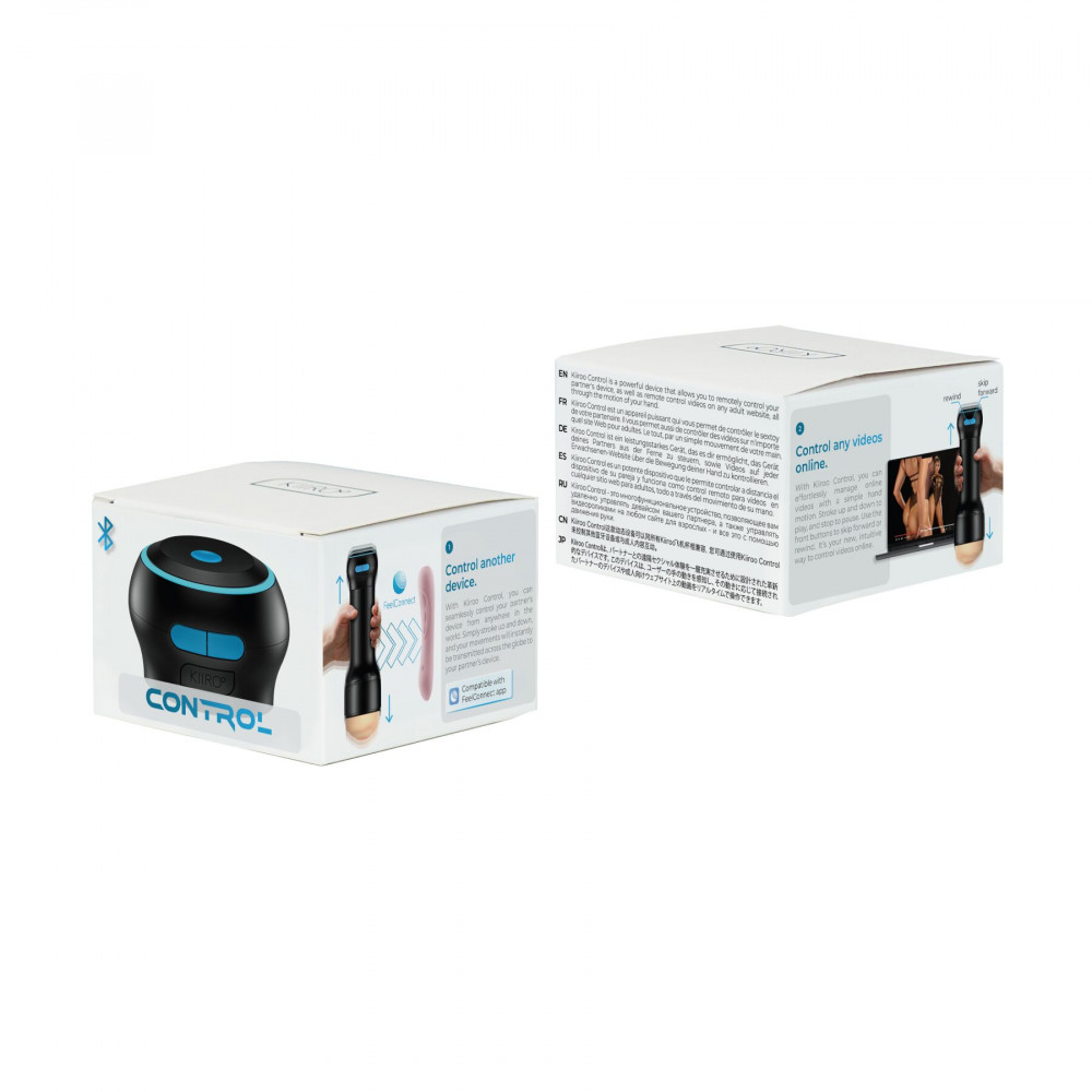 Мастурбаторы с вибрацией - Интерактивная насадка KIIROO Control для мастурбаторов KIIROO 4