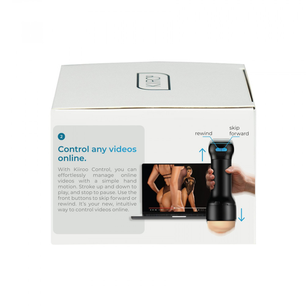 Мастурбаторы с вибрацией - Интерактивная насадка KIIROO Control для мастурбаторов KIIROO 5
