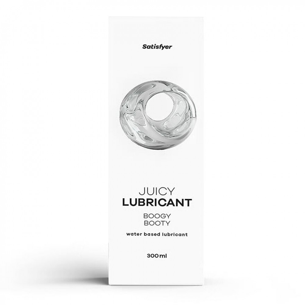 Анальные смазки - Анальная смазка на водной основе Satisfyer Juicy Lubricant Boogy Booty water based 300 мл