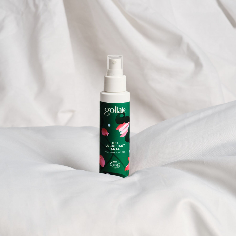Анальные смазки - Анальный лубрикант Goliate Gel Lubrifiant Anal 100 мл, расслабляющий, веган-френдли 1