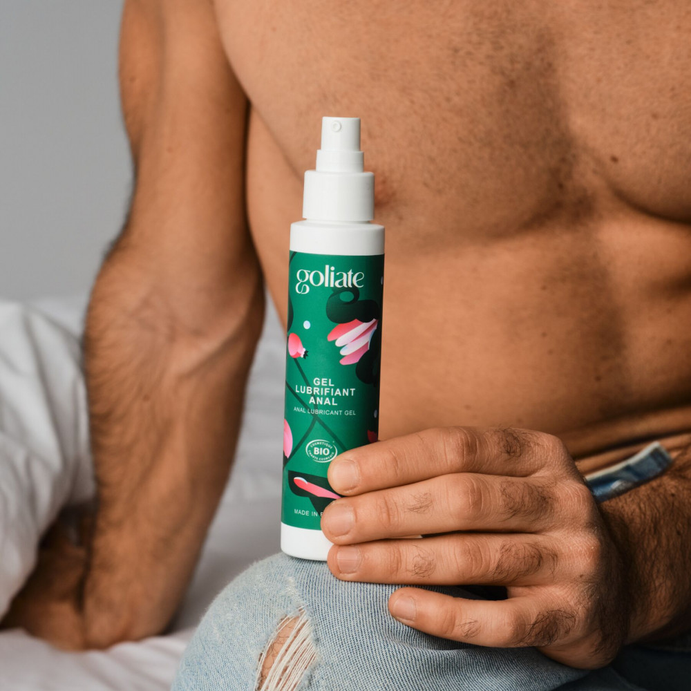 Анальные смазки - Анальный лубрикант Goliate Gel Lubrifiant Anal 100 мл, расслабляющий, веган-френдли 9