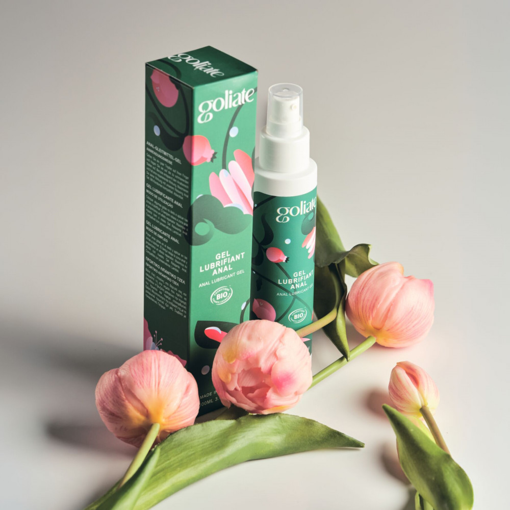 Анальные смазки - Анальный лубрикант Goliate Gel Lubrifiant Anal 100 мл, расслабляющий, веган-френдли 7