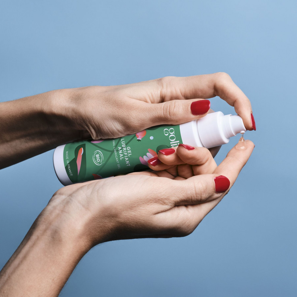 Анальные смазки - Анальный лубрикант Goliate Gel Lubrifiant Anal 100 мл, расслабляющий, веган-френдли 11