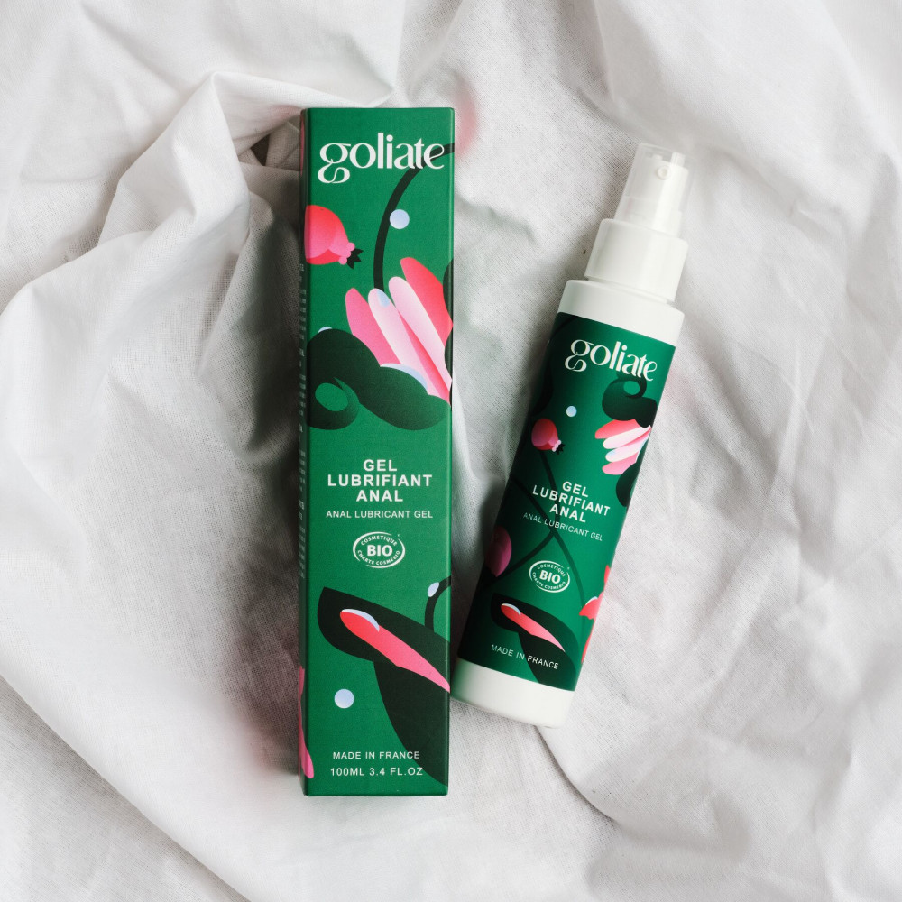 Анальные смазки - Анальный лубрикант Goliate Gel Lubrifiant Anal 100 мл, расслабляющий, веган-френдли 4
