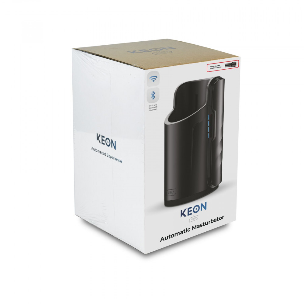 Мастурбатори з вібрацією - Інтерактивна секс-машина для чоловіків Kiiroo Keon Wi-Fi 5