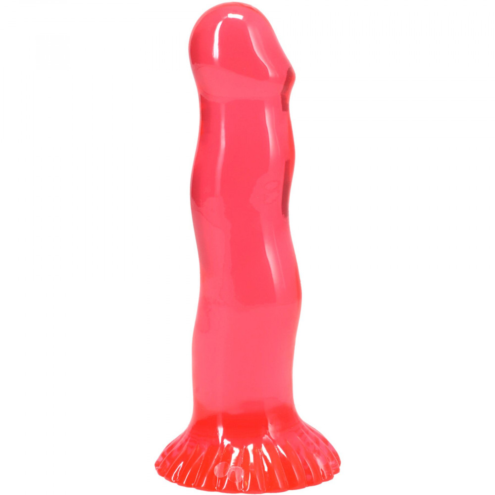 Фалоімітатор - Набір фалоімітаторів Doc Johnson Crystal Jellies - Dong Starter Set - Purple, Pink, Green 8