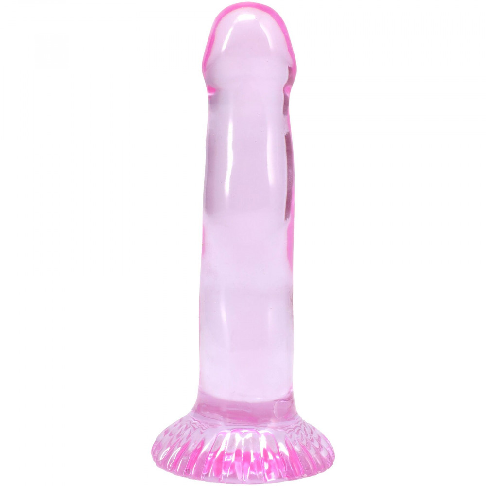 Фалоімітатор - Набір фалоімітаторів Doc Johnson Crystal Jellies - Dong Starter Set - Purple, Pink, Green 6