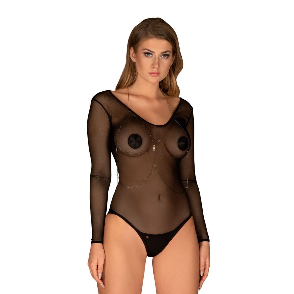 Разное - Цепочка на тело с подвеской Obsessive 902 золотистая