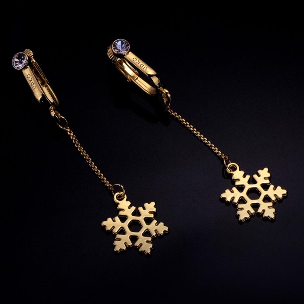 Різне - Прикраси для клітора та статевих губ non-pierced clitoral jewelry dangle with snowflake UPKO 2