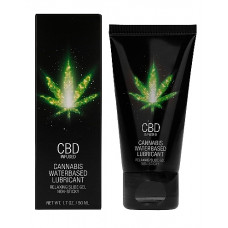 Універсальний лубрикант Shots-CBD Cannabis Waterbased Lubricant, 50 ml