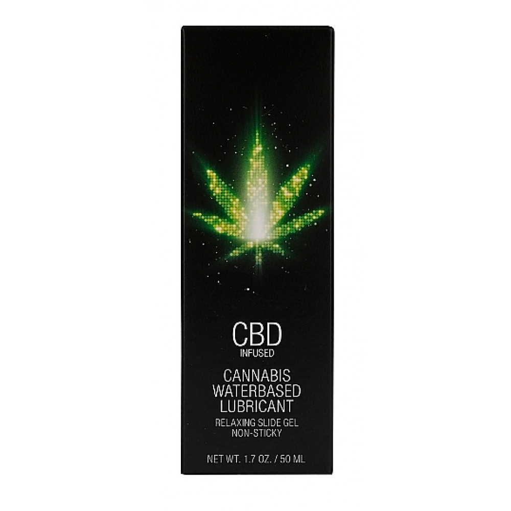 Різне - Універсальний лубрикант Shots-CBD Cannabis Waterbased Lubricant, 50 ml 2
