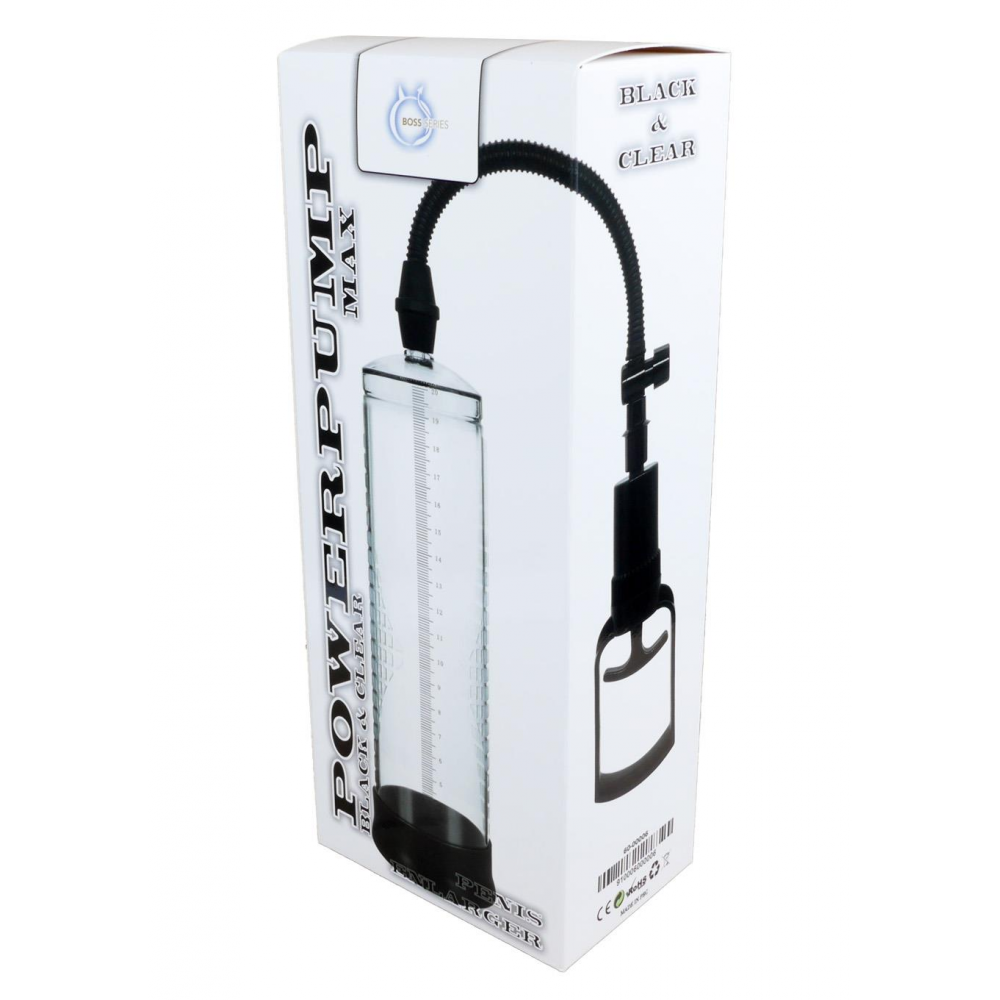 Женские вакуумные помпы - Вакуумная помпа Boss Series: Power pump MAX - Black&Clear, BS6000006 3