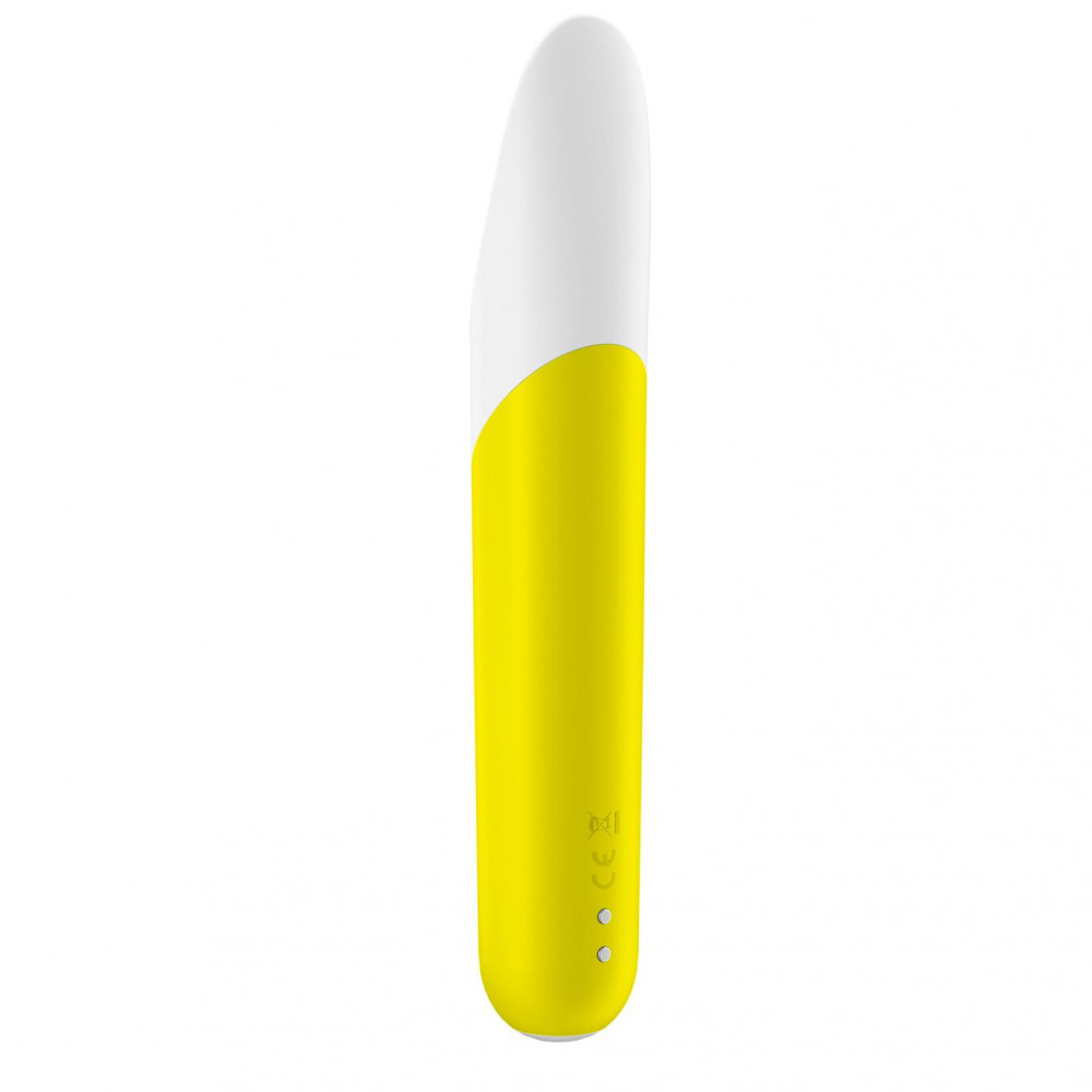 Вібропулі та міні-вібратори - Мінівібратор з гнучким язичком Satisfyer Ultra Power Bullet 7 Yellow 3