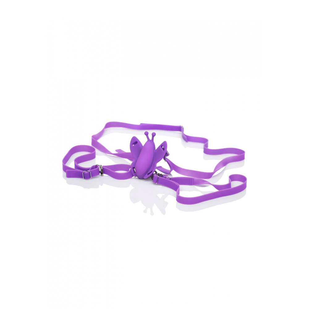 Секс игрушки - Вибратор-бабочка клиторальная с пультом Remote Wireless Butterfly