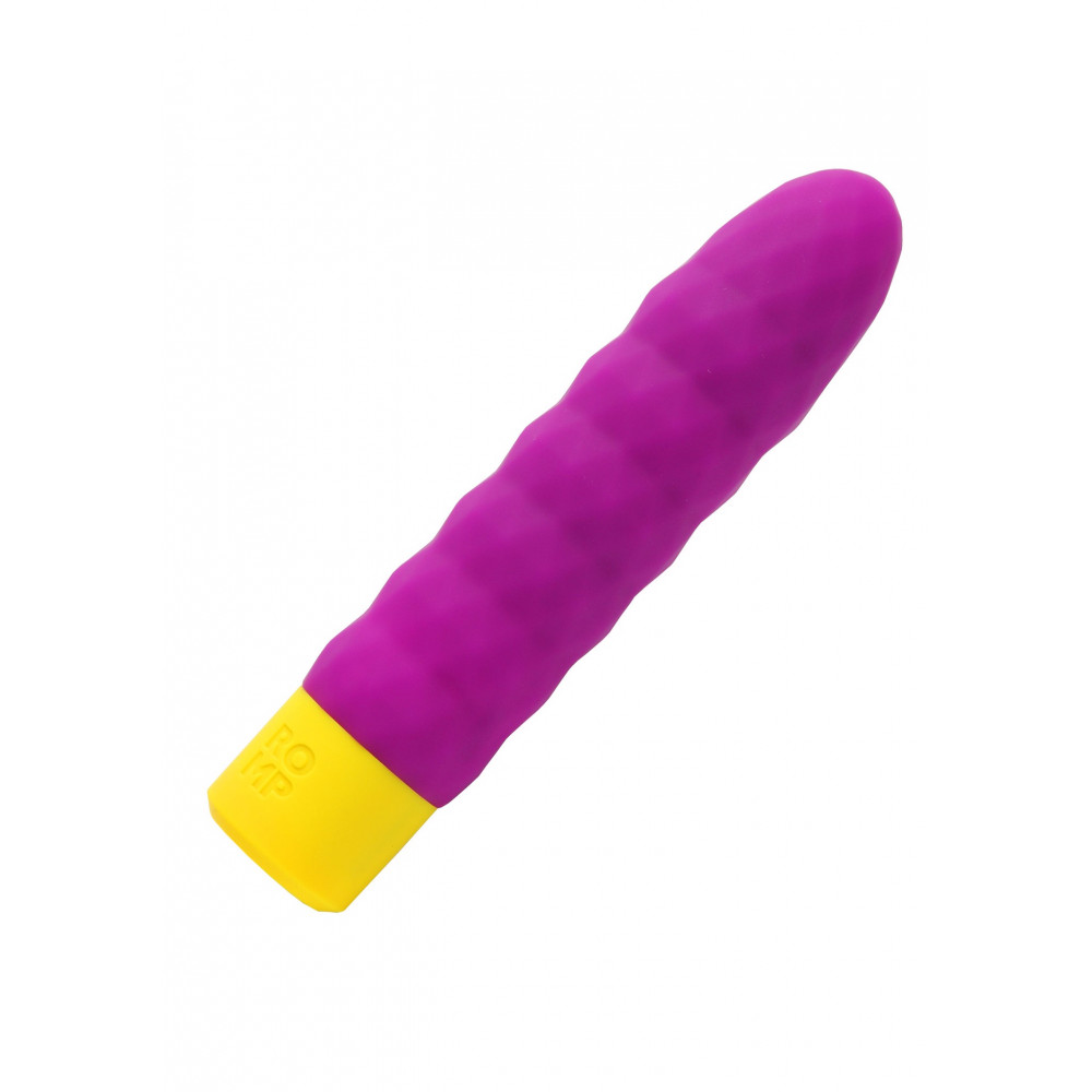 Різне - Класичний рельєфний вібратор Romp Beat фіолетовий 2