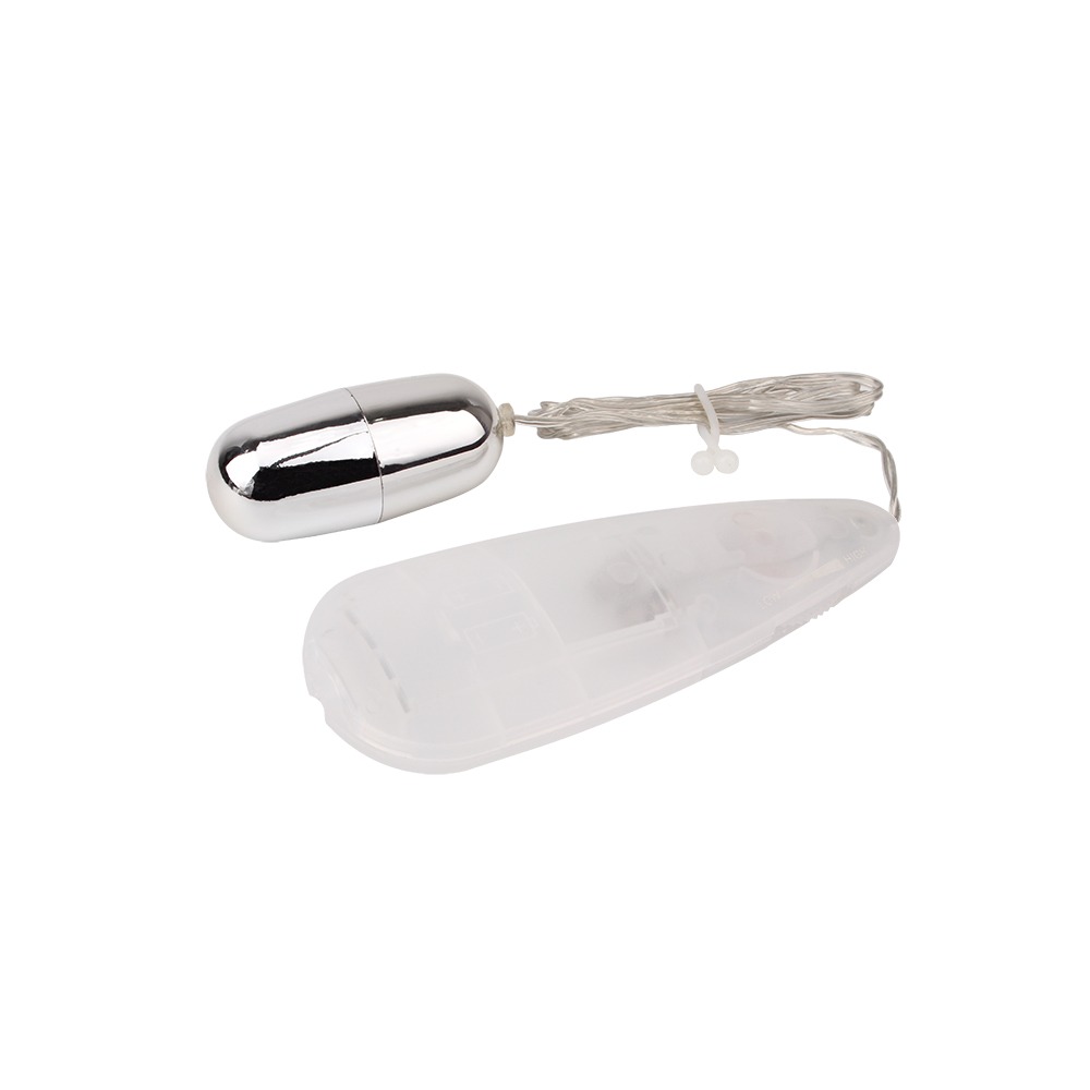  - Вібропуля з пультом управління Chisa Hi-Basic My Sweetheart Bullet, срібляста 2