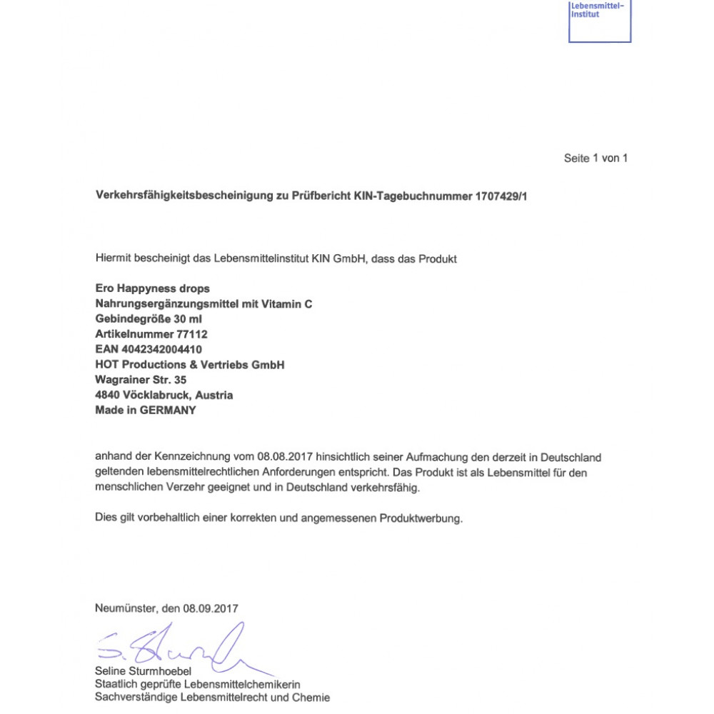 Возбуждающие препараты - Возбуждающие капли для двоих ERO Happyness Drops, 30 мл 3