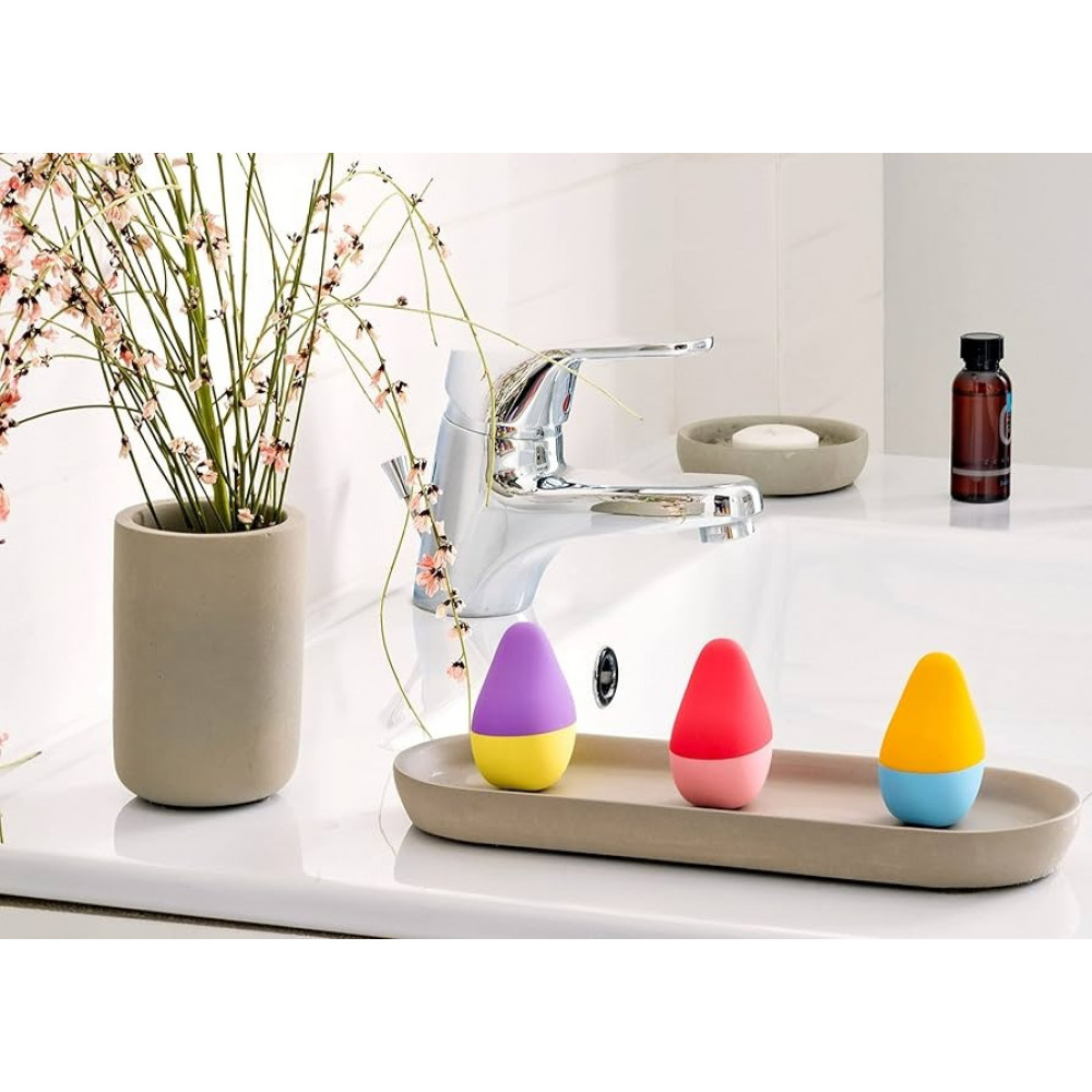 Різне - Вібратор для клітора Iroha Mini, жовто-блакитний 3