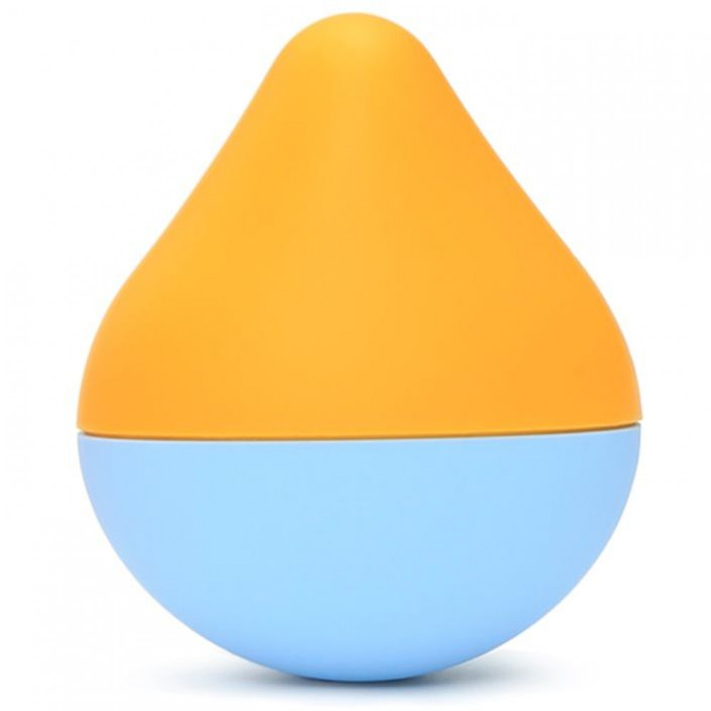 Секс игрушки - Вибратор для клитора Iroha Mini, желто-голубой