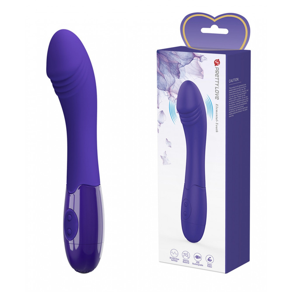Різне - Вібромасажер для точки G Pretty Love - Elemental Youth, BI-014812L