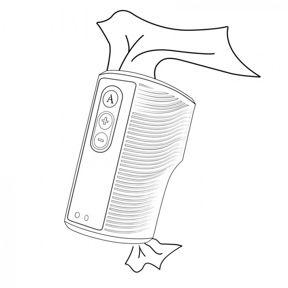 Мастурбатори з вібрацією - Вібруючий мастурбатор Arcwave Zing Black, відкритий, чорний 2