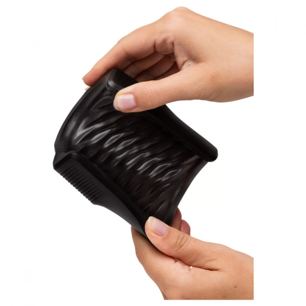 Мастурбатори з вібрацією - Вібруючий мастурбатор Arcwave Zing Black, відкритий, чорний 26