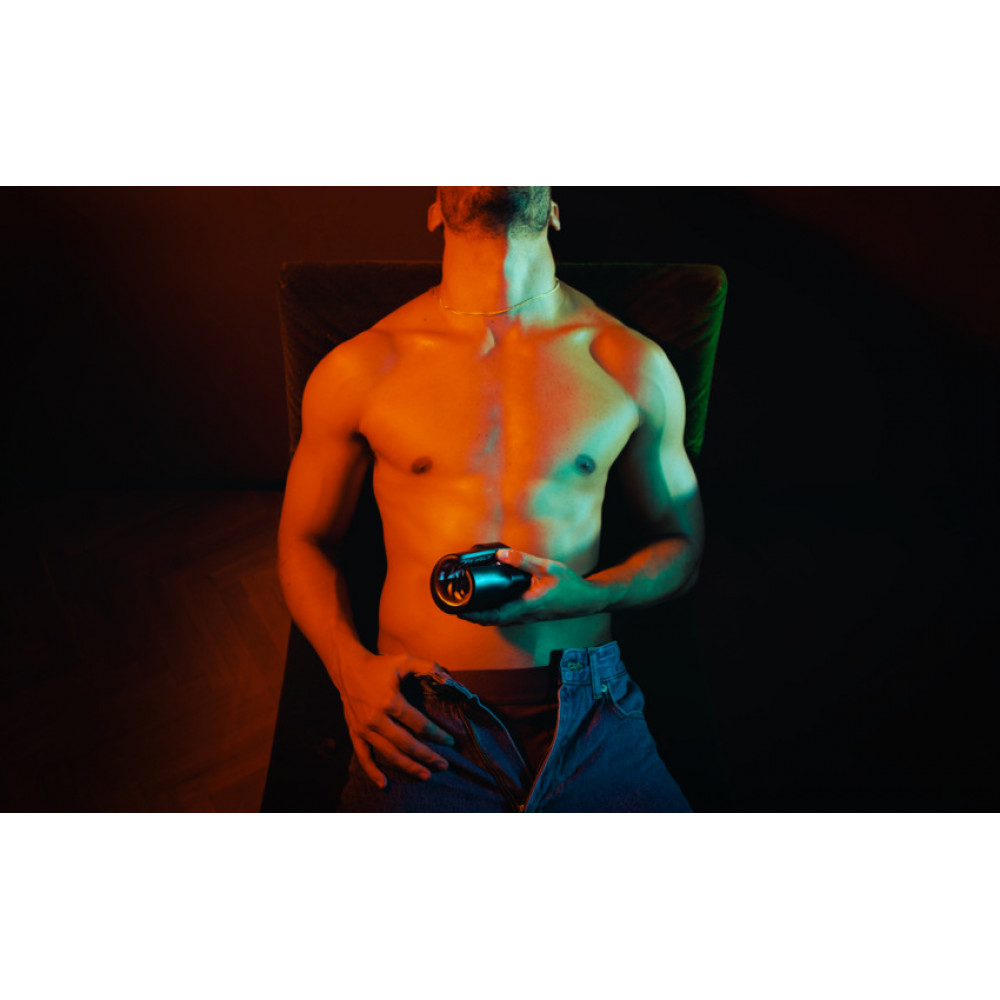 Мастурбатори з вібрацією - Вібруючий мастурбатор Arcwave Zing Black, відкритий, чорний 10