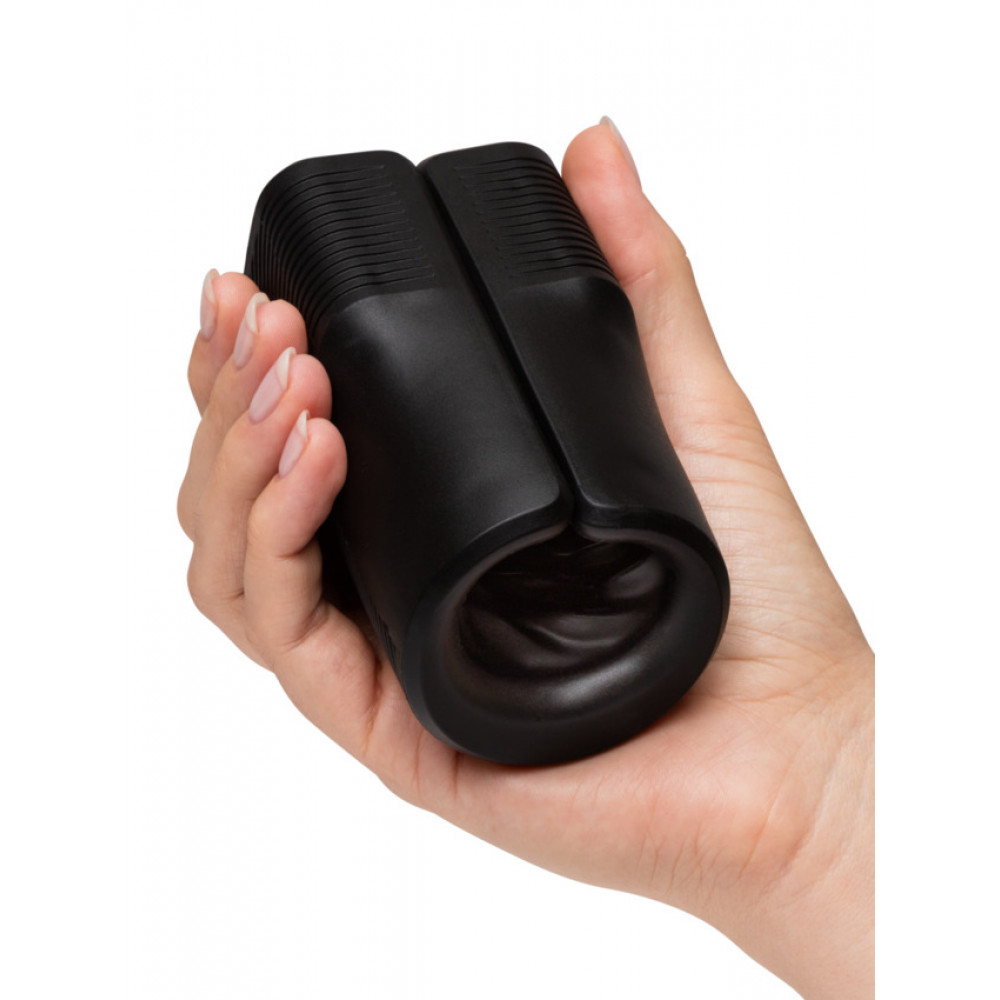 Мастурбатори з вібрацією - Вібруючий мастурбатор Arcwave Zing Black, відкритий, чорний 27