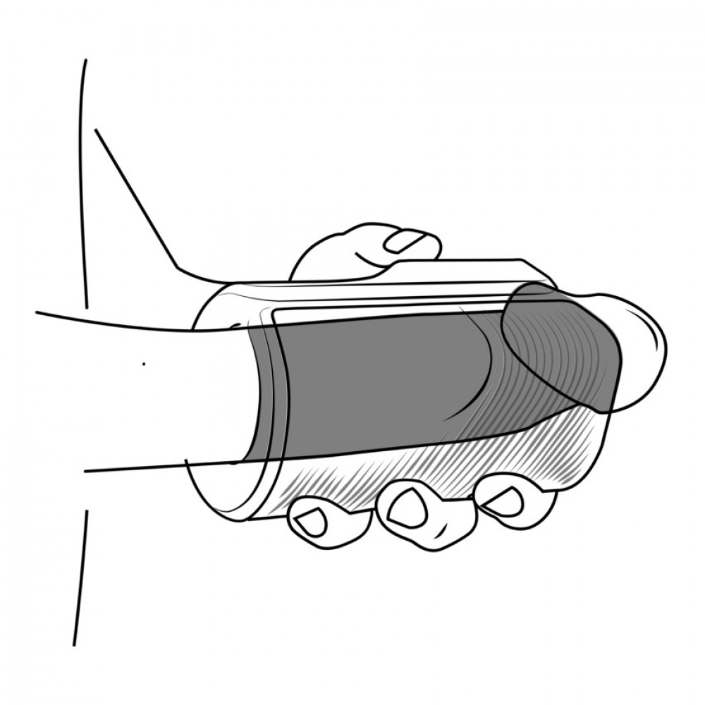 Мастурбатори з вібрацією - Вібруючий мастурбатор Arcwave Zing Black, відкритий, чорний 37